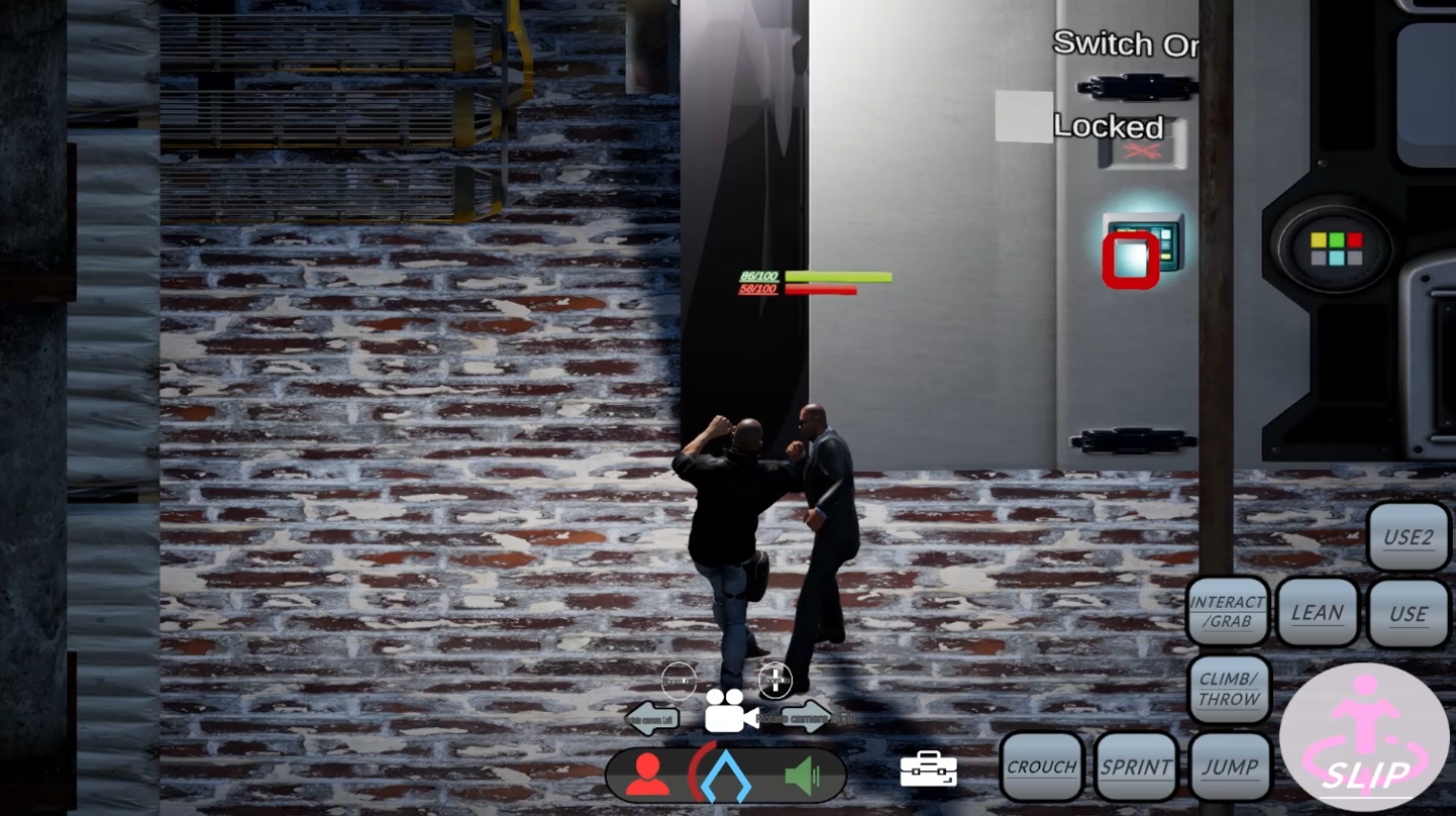 Quantum Slip V3 enemy fight state