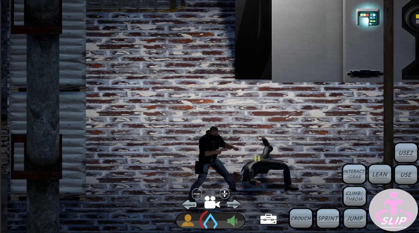 Quantum Slip V3 combat takedown moment