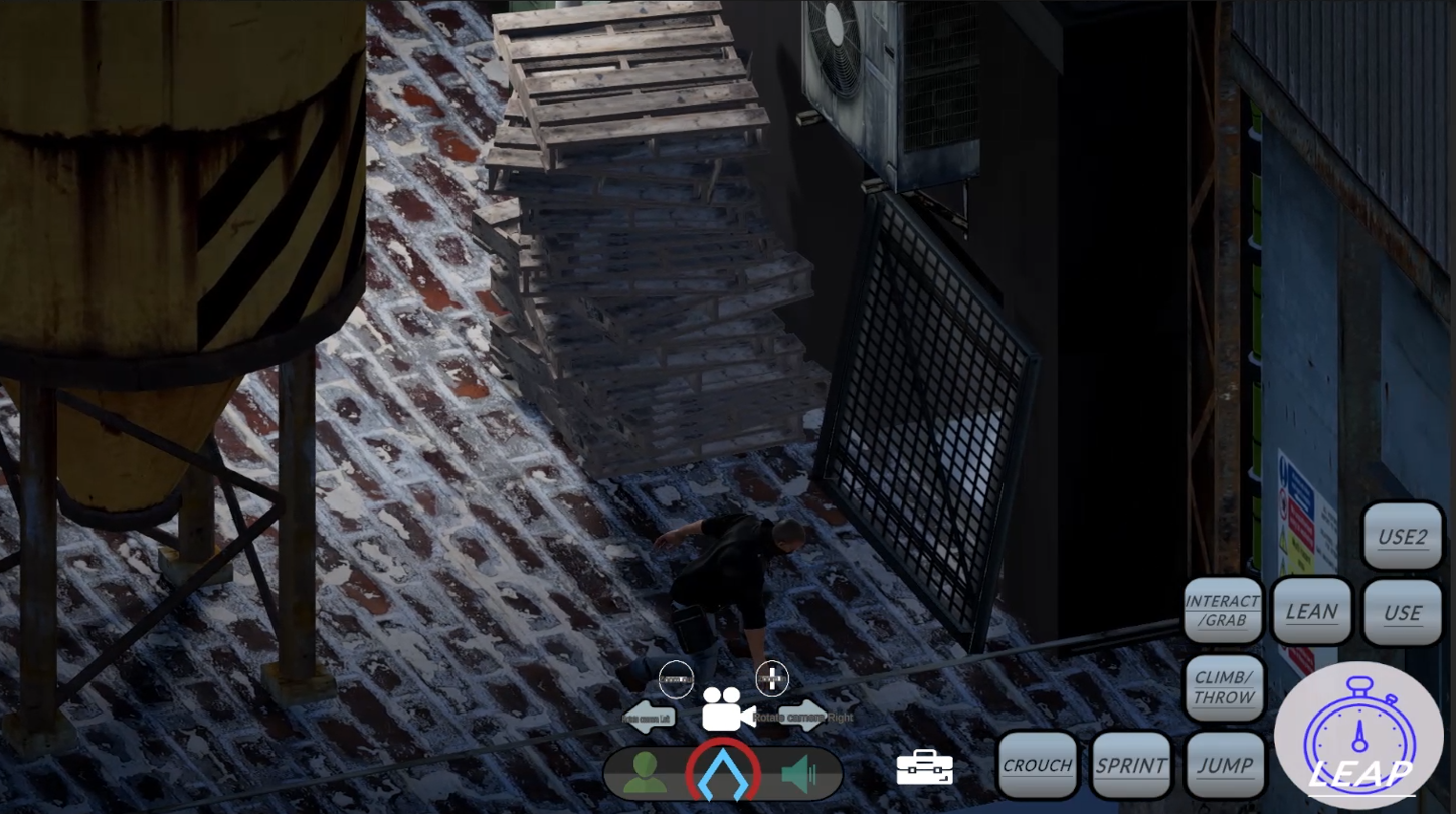 Quantum Slip V3 traversal and stealth test scene