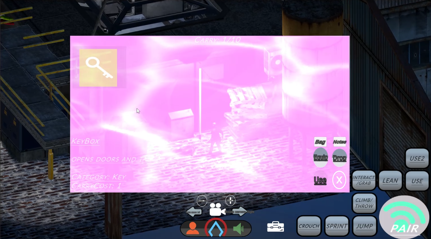 Quantum Slip V3 inventory and slip interface